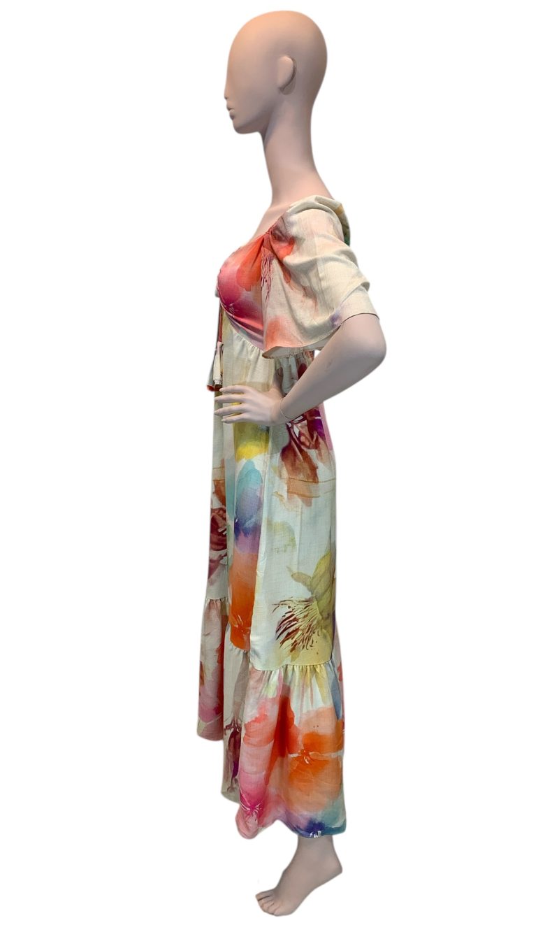 vestido de puxar con manga estam vestido de puxar con manga estam