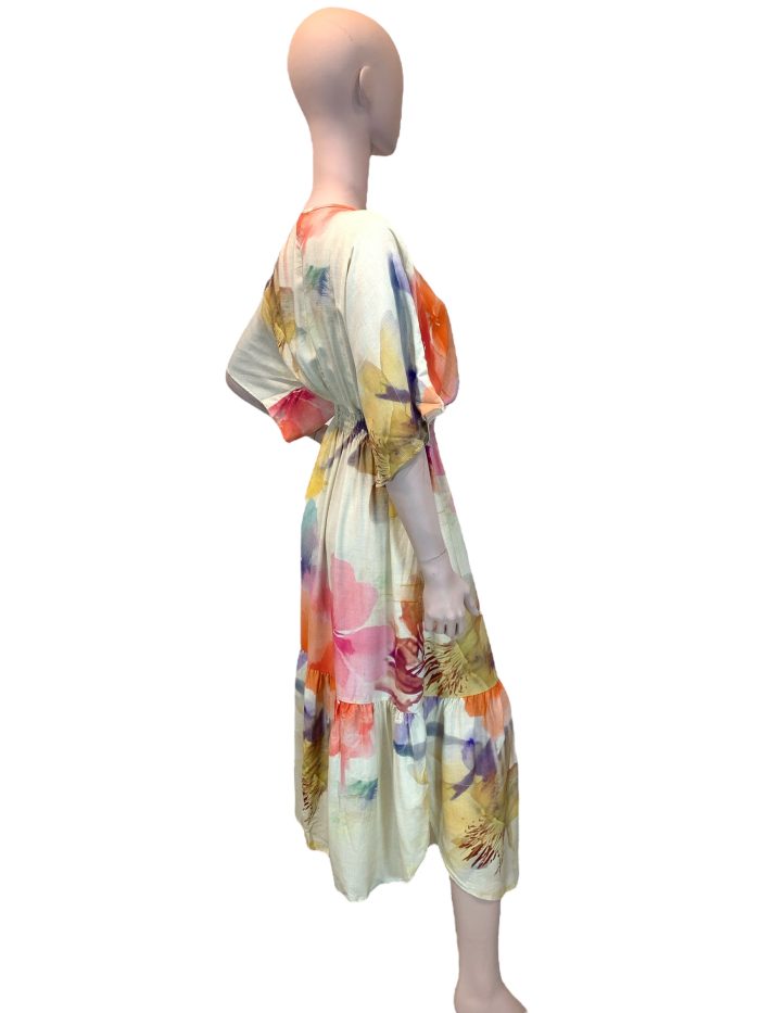 vestido de puxar con manga estampado folhagem verde (cópia) vestido de puxar con manga estampado folhagem verde (cópia)