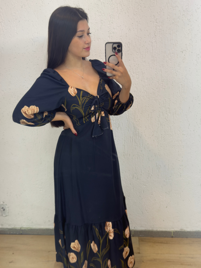 vestido larisa azul marinho e01v04 vestido larisa azul marinho e01v04