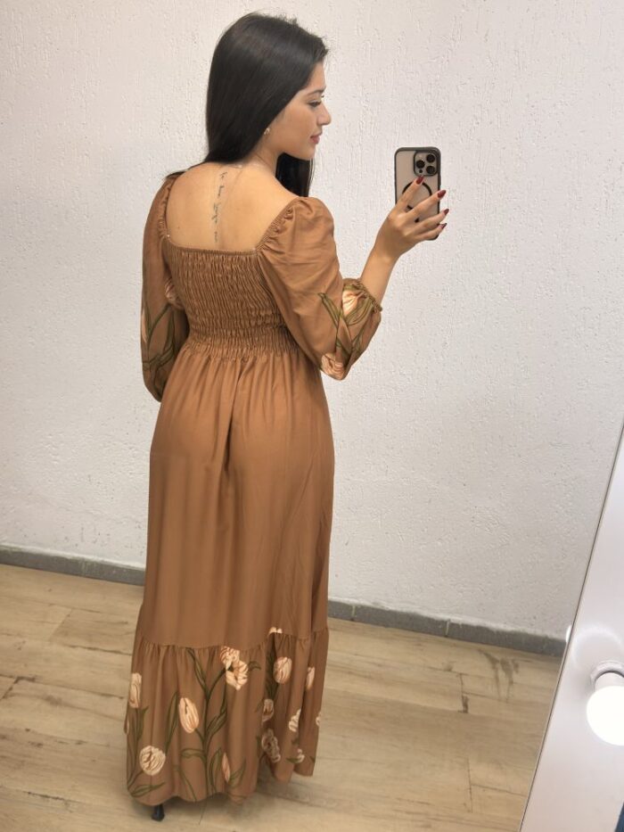 vestido larisa marrom e01v02 vestido larisa marrom e01v02