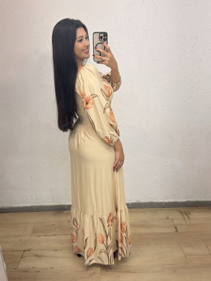 vestido larisa bege e01v03 vestido larisa bege e01v03