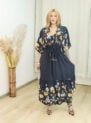 vestido janaina flor de amapola marsala