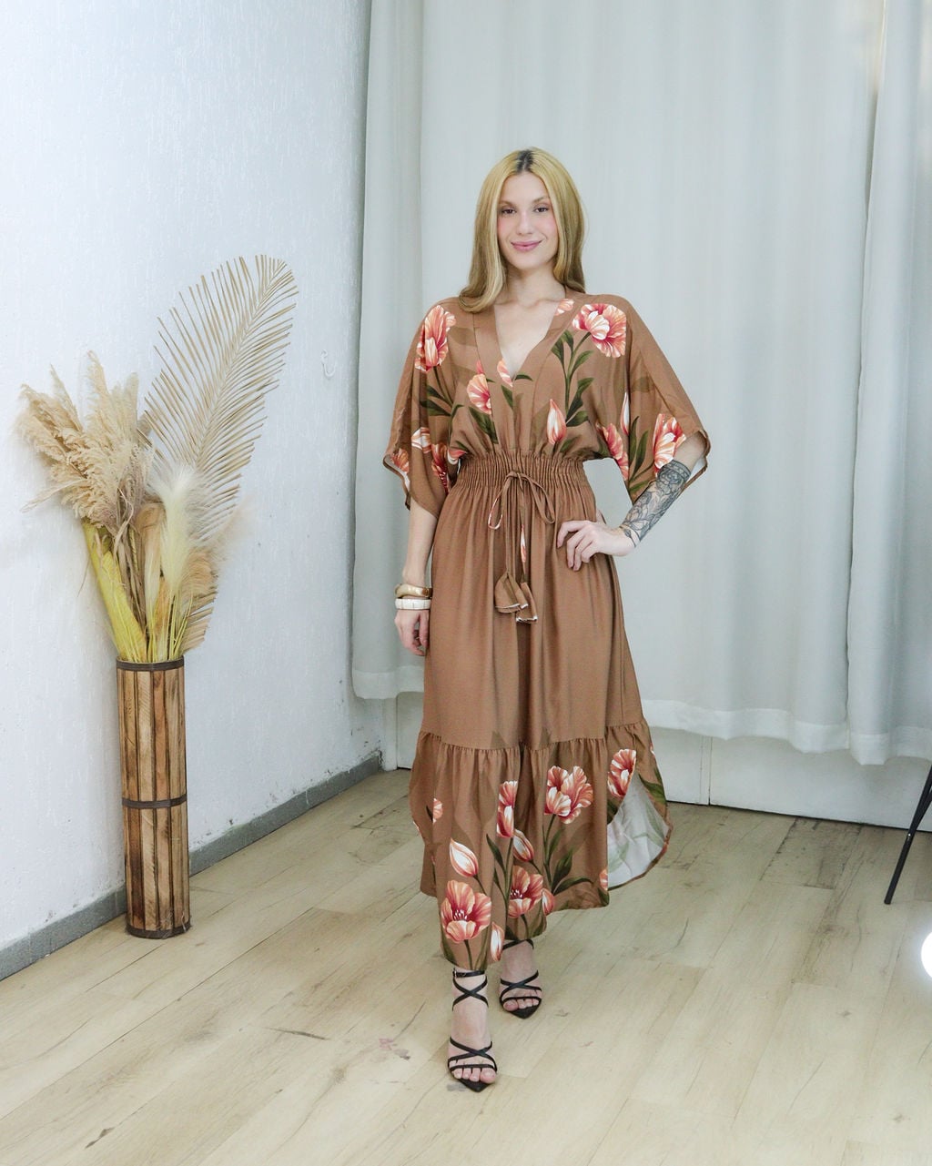 vestido janaina flor de magnolia