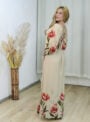 vestido janaina flor de amapola azul marinho (cópia)
