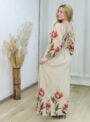 vestido janaina flor de amapola azul marinho (cópia)