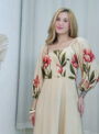 vestido janaina flor de amapola azul marinho (cópia)